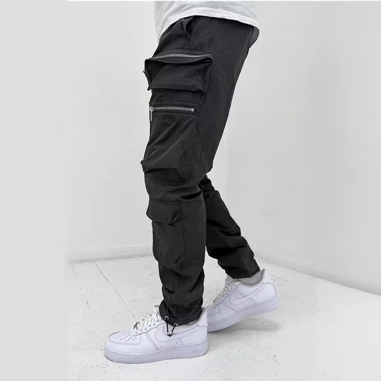 Herren Cargo-Hose mit praktischen Multifunktionstaschen und modernem Slim-Fit R&B
