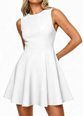 Damen klassisches A-Linienkleid R&B