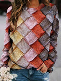 R&B | Pullover Aus Bedruckter Wolle