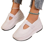 Damen Plateau-Sneaker im sportlich-eleganten Design mit elastischem Riemchen R&B