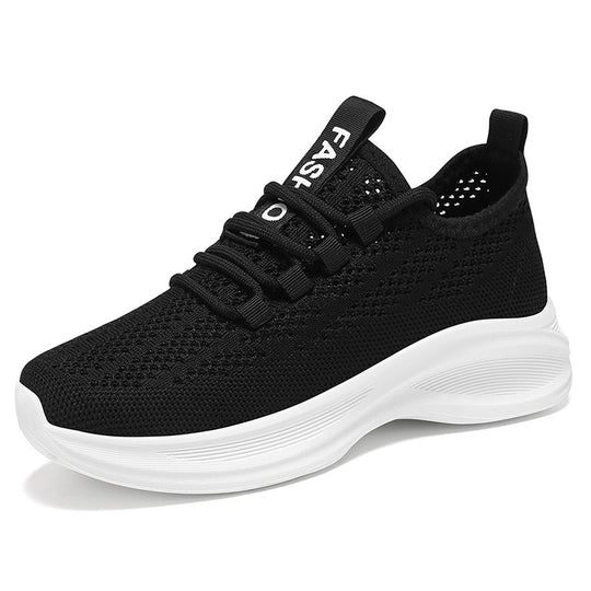 Damen Sportliche Atmungsaktive Sneakers mit flexibler Sohle R&B