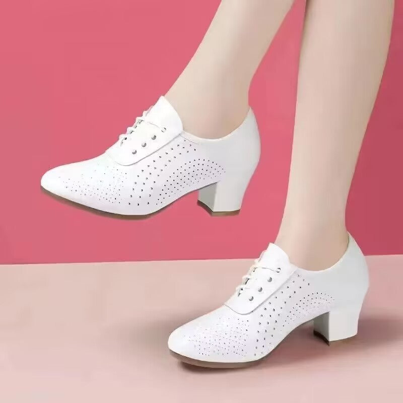 Damen Elegante und atmungsaktive Halbschuhe mit modischem Lochdesign R&B