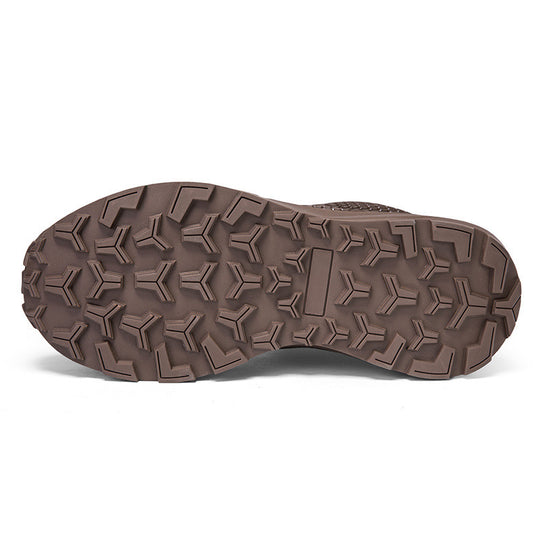 Damen robuste Outdoor-Schnürstiefel mit rutschfester Sohle und atmungsaktivem Obermaterial R&B
