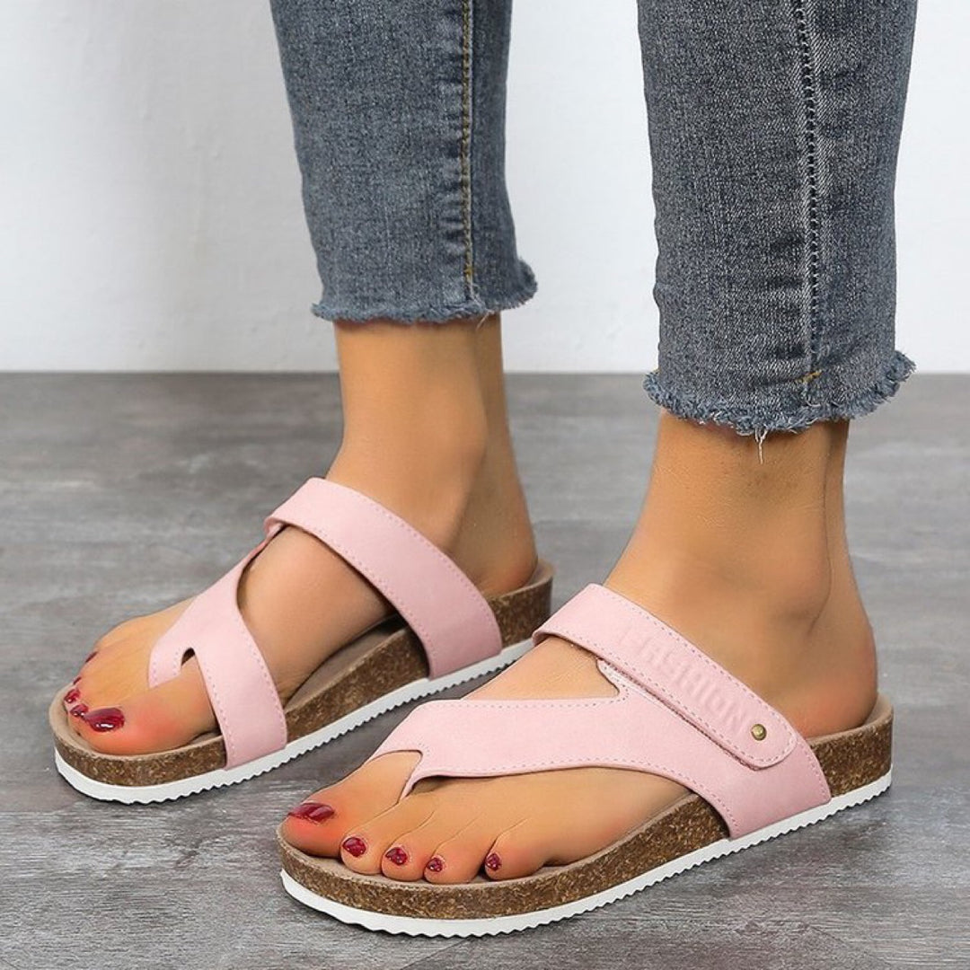 Damen Flip-Flops mit ergonomischem Fußbett R&B