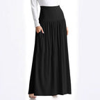 Damen Maxi-Rock mit elastischem Bund und Taschen R&B