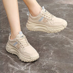 Damen Chunky Sneakers mit dämpfender Laufsohle und atmungsaktivem Obermaterial R&B