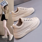Damen Sneaker mit dicker, rutschfester Sohle und einzigartigem Design R&B
