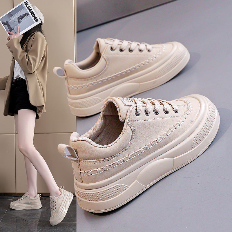 Damen Sneaker mit dicker, rutschfester Sohle und einzigartigem Design R&B