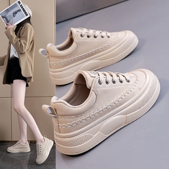 Damen Sneaker mit dicker, rutschfester Sohle und einzigartigem Design R&B