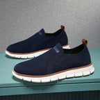Damen Leichte Slip-On Sneakers aus atmungsaktivem Strickmaterial