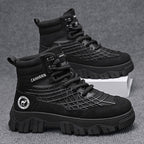 Damen Hohe und robuste Sneakers mit strapazierfähigem Obermaterial und rutschfester Sohle R&B