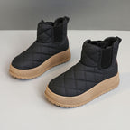 Damen Sneakers mit warmem Fleecefutter und rutschfester Laufsohle R&B