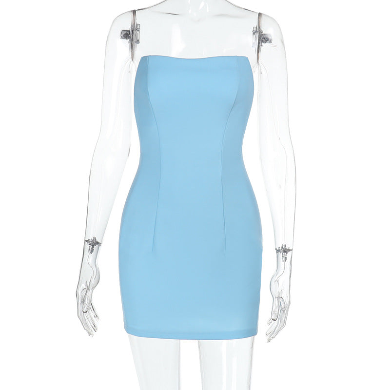 Damen figurbetontes Minikleid