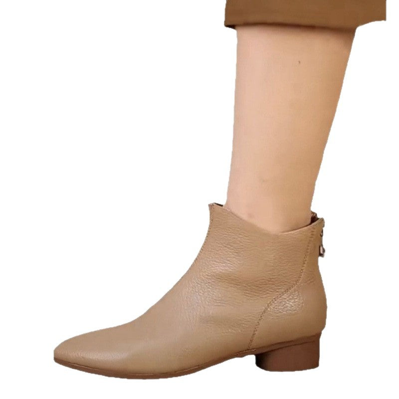 Damen Klassische Spitzer-Toe Ballerinas mit flexiblem Design R&B
