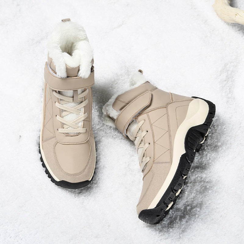 Damen Winterboots mit warmem Kunstfellfutter und rutschfester Sohle R&B