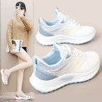 Damen sportliche Laufschuhe mit atmungsaktiver Oberfläche und dämpfendem Sohlenprofil R&B