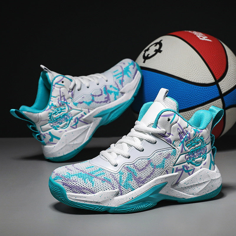 Damen Sportliche High-Top Sneakers mit atmungsaktivem Obermaterial und innovativem Dämpfungssystem R&B