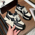 Damen Sportliche Chunky Sneakers mit atmungsaktiver Oberflächenstruktur und rutschfester Sohle