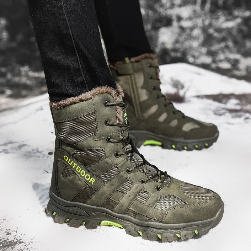 Damen Stiefel für Abenteuer im Freien mit warmem Innenfutter und rutschfester Sohle R&B