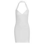 Damen Etuikleid mit Halterneck und figurbetontem Design R&B