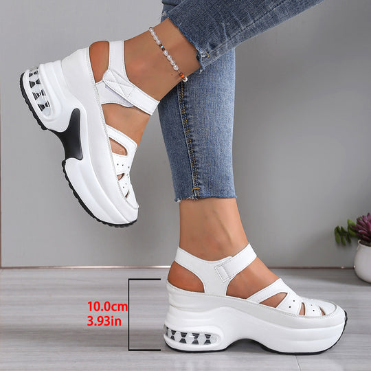 Damen Plateau Sandalen R&B