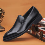 Damen Elegante Leder Slipper mit zeitlosem Design R&B