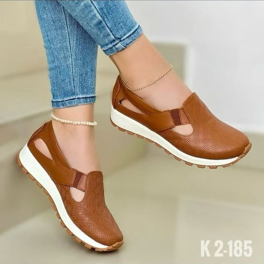 Damen Komfortable und stilvolle Slip-On Schuhe R&B