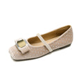 Damen Chice Ballerinas mit eleganter Schnalle und Strass-Applikationen