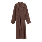 Damen oversized Wollmantel R&B