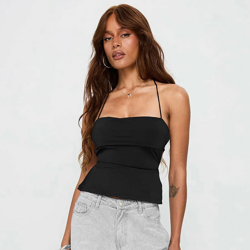 Damen lässiges Trägershirt mit hochwertigem Material und modischem Schnitt R&B
