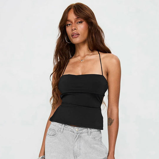 Damen lässiges Trägershirt mit hochwertigem Material und modischem Schnitt R&B