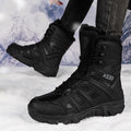 Herren Winterstiefel mit isolierender Innensohle und rutschfester Sohle R&B