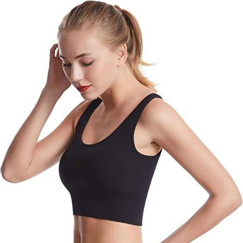 Damen Sportliches Cropped Top R&B