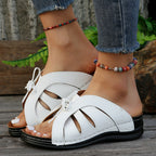 Damen Komfortable Fußbett-Sandalen mit verspieltem Design