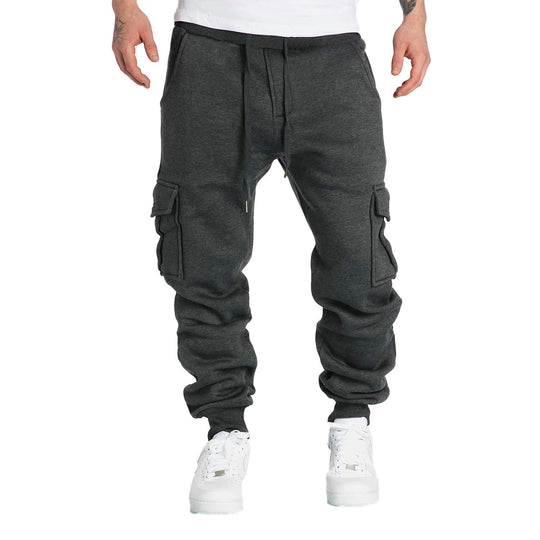 Herren Cargo-Jogginghose mit elastischem Bund und praktischen Seitentaschen R&B
