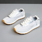 Damen Sportliche Freizeitsneaker mit elastischem Einstieg und dämpfender Sohle R&B