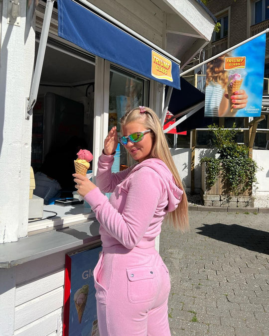 Damen Sportlicher Freizeitanzug mit hoher Elastizität und praktischen Taschen R&B