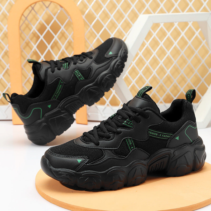 Damen Sportliche Sneakers im trendigen Chunky-Stil mit atmungsaktiven Mesh-Obermaterial und dämpfender Sohle R&B