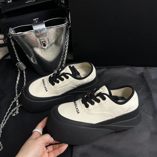 Damen Luxuriöse Plateau Sneakers mit hohem Komfort und modischem Design R&B