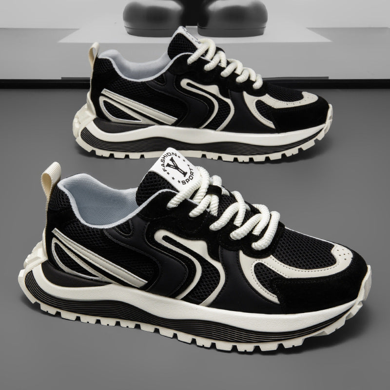 Damen Sportliche Sneakers mit atmungsaktiver Mesh-Oberfläche und dämpfender Sohle R&B