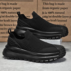 Damen Slip-On Sportschuhe mit atmungsaktivem Obermaterial und rutschfester Sohle R&B