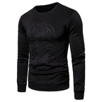 Herren Sweatshirt mit einzigartigem Totenkopfdesign