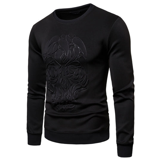 Herren Sweatshirt mit einzigartigem Totenkopfdesign R&B