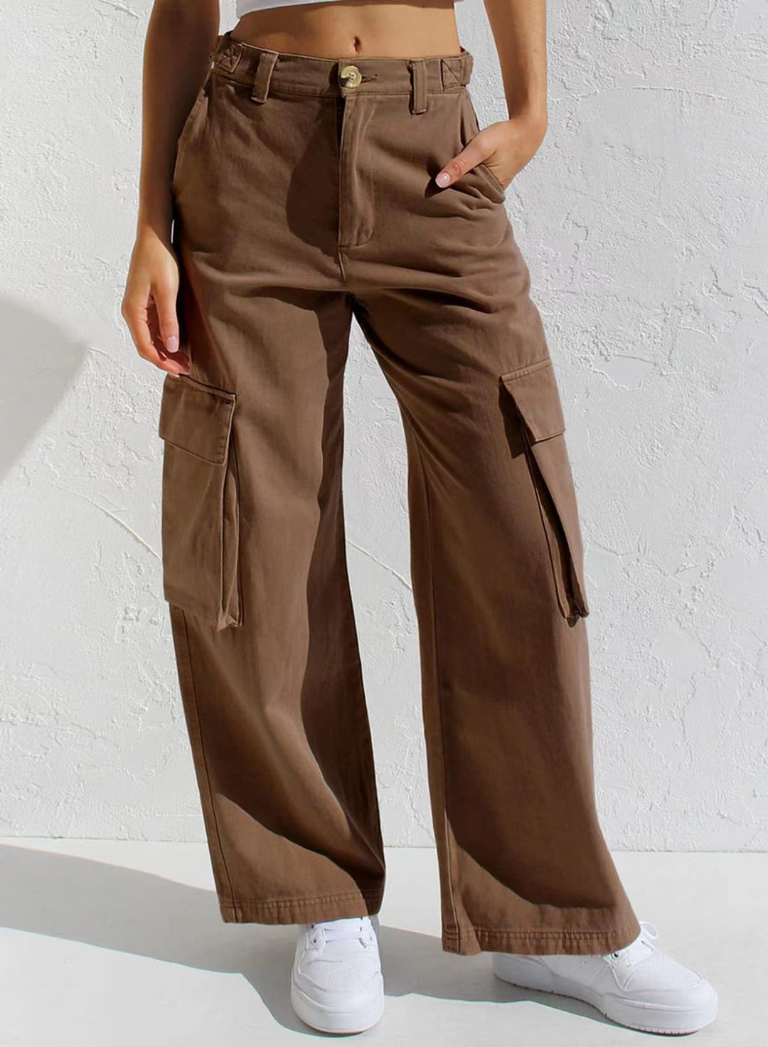 Damen Utility-Hose im Cargo-Stil R&B