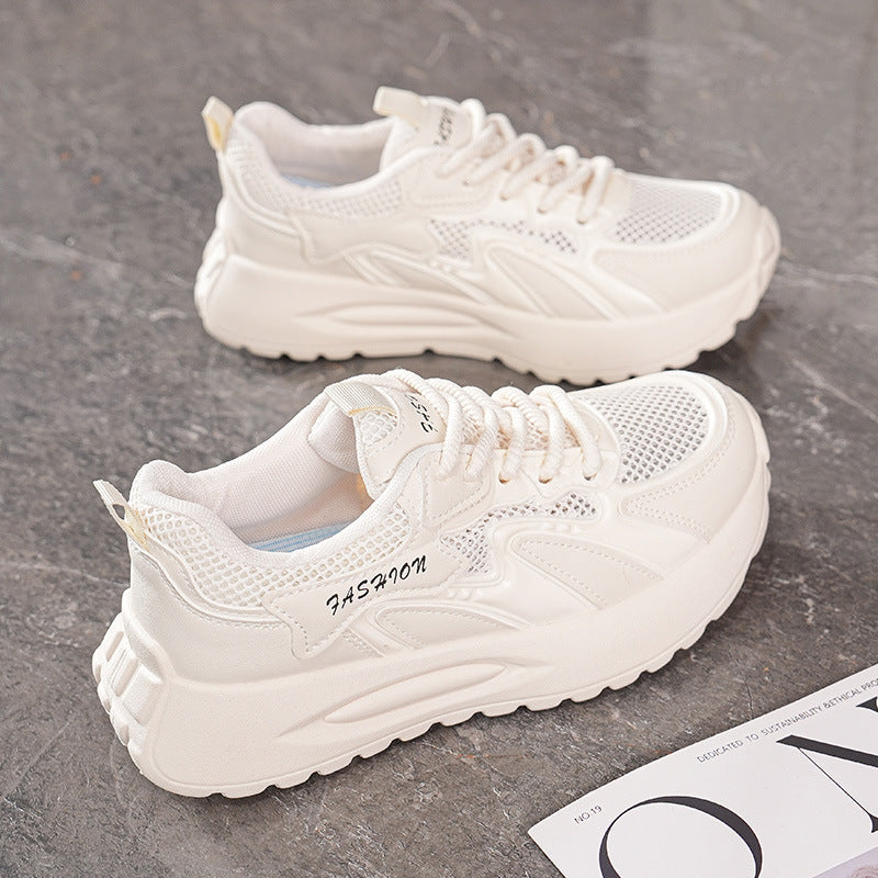 Damen Sportliche Sneakers mit atmungsaktiver Mesh-Oberfläche und komfortabler Dämpfung R&B