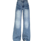 Damen Flared Jeans mit hohem Bund R&B