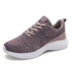 Damen Modische und atmungsaktive Laufschuhe mit flexiblem Obermaterial