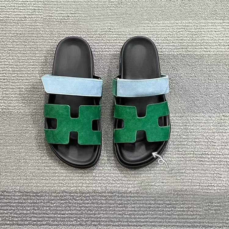 Damen Bequeme Freizeitsandalen mit verstellbaren Riemen und ergonomischer Fußbettgestaltung R&B