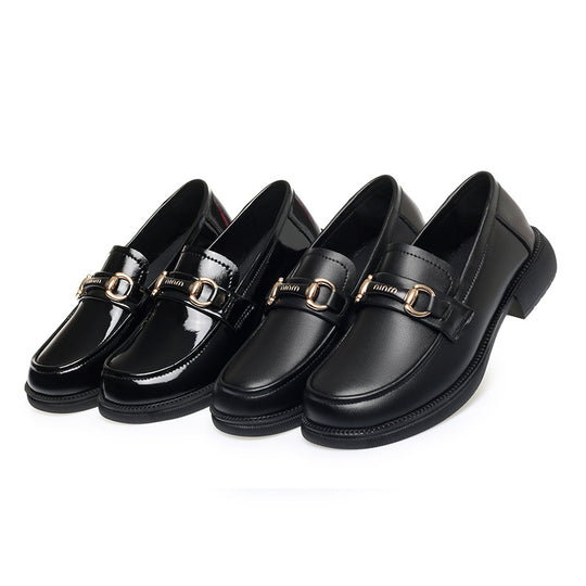 Damen Elegante Loafers mit modischem Kettendetail und bequemer Sohle R&B
