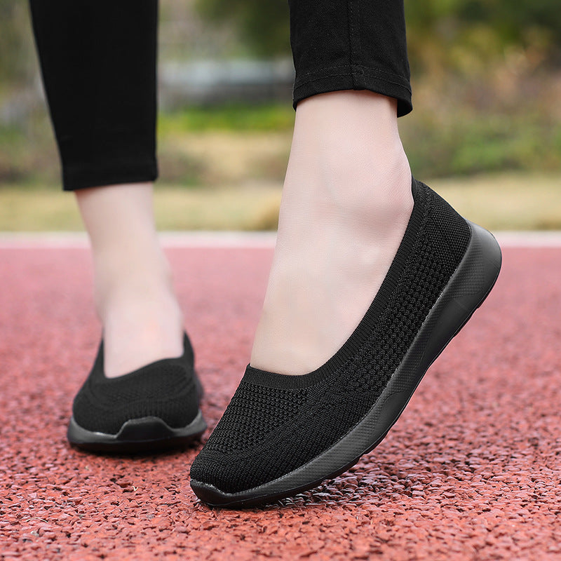 Damen Komfortable Slip-On Schuhe mit atmungsaktivem Obermaterial R&B